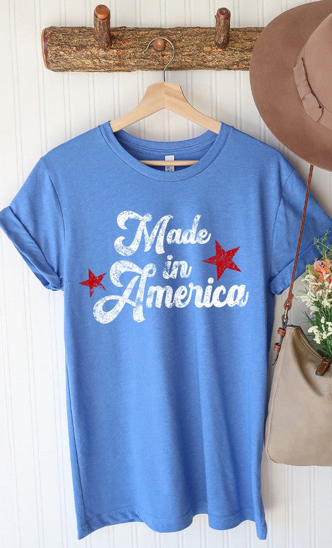 Vintage Made in America Graphic Tee PLUS - Aaria Tees