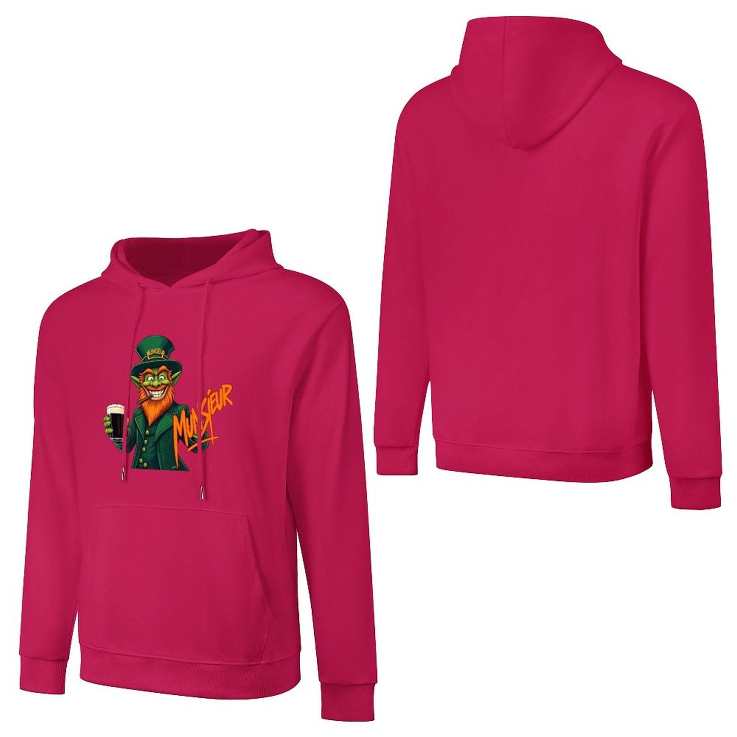 Munsieur St. Patrick's Day Collection for Men – The Leprechaun Hustler Hoodie