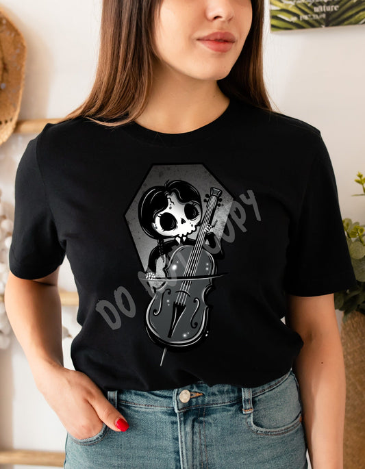 SKELE CELLO-UNISEX TEE