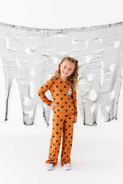 Floral Ghostie Dotted | 2-Piece Bamboo Set