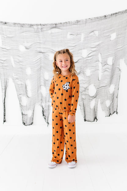 Floral Ghostie Dotted | 2-Piece Bamboo Set