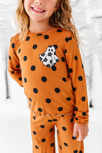 Floral Ghostie Dotted | 2-Piece Bamboo Set