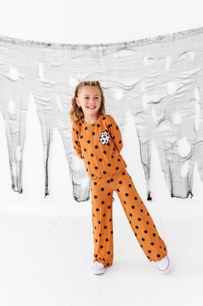 Floral Ghostie Dotted | 2-Piece Bamboo Set