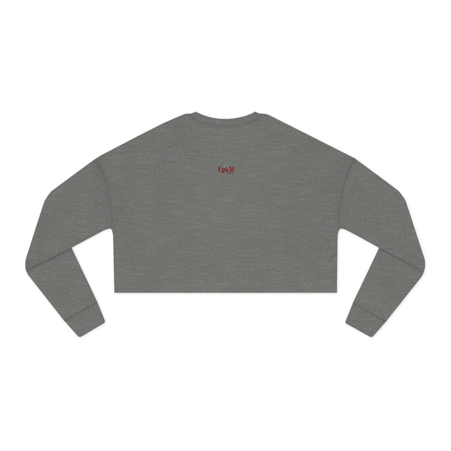 Christmas Lovin' Cat Lady Cropped Sweatshirt