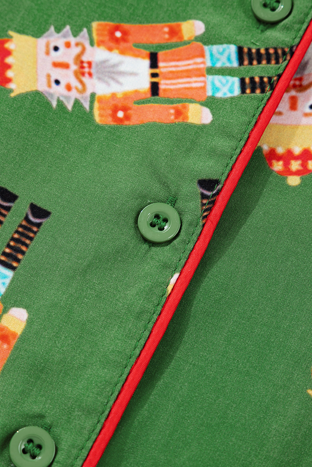 Christmas Bow Top and Ruffle Shorts Pajama Set