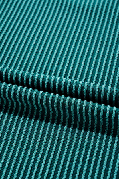 Christmas Merry Corded Batwing Long Sleeve Top