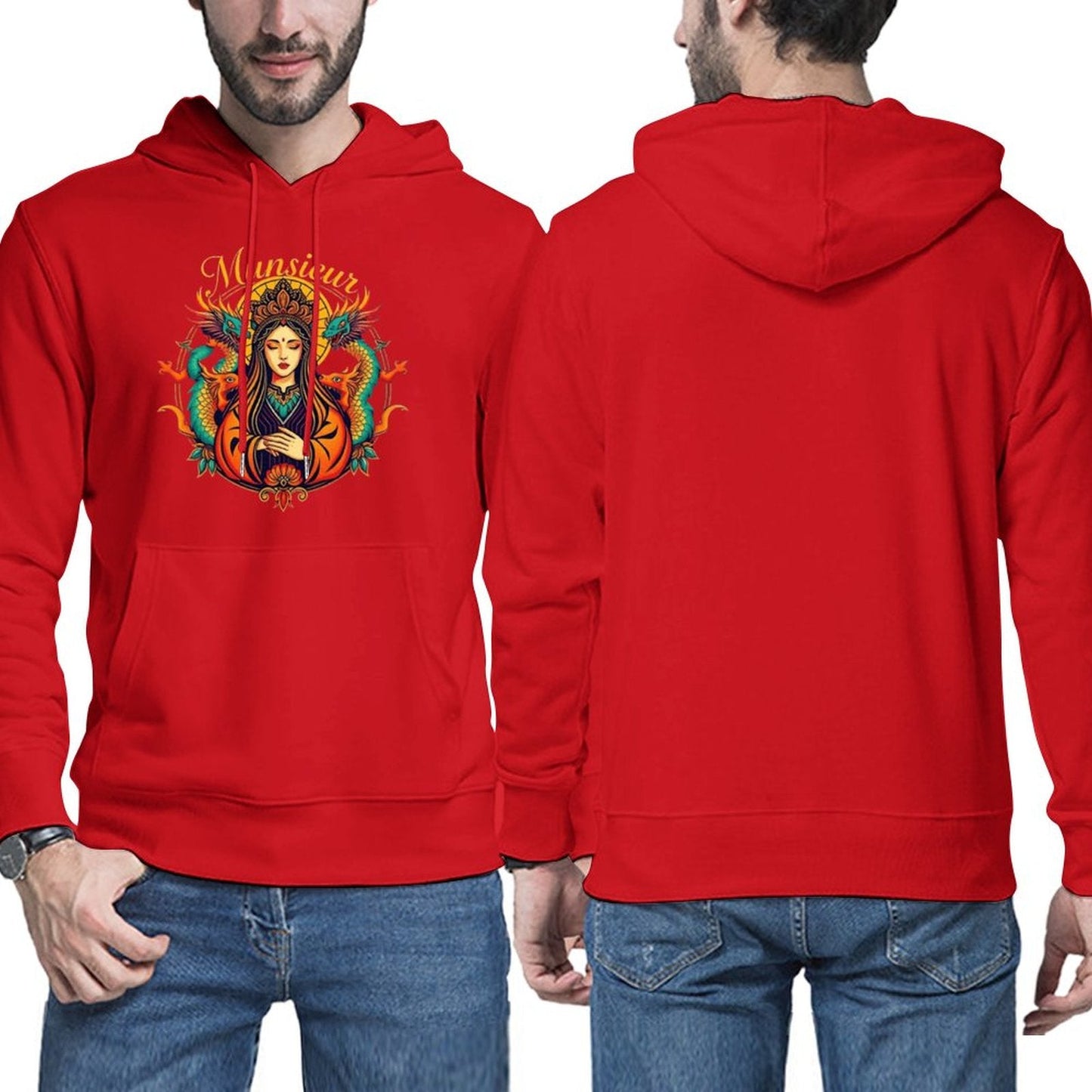 Munsieur Men's Hoodie: Sleek, Modern, and Effortlessly Cool