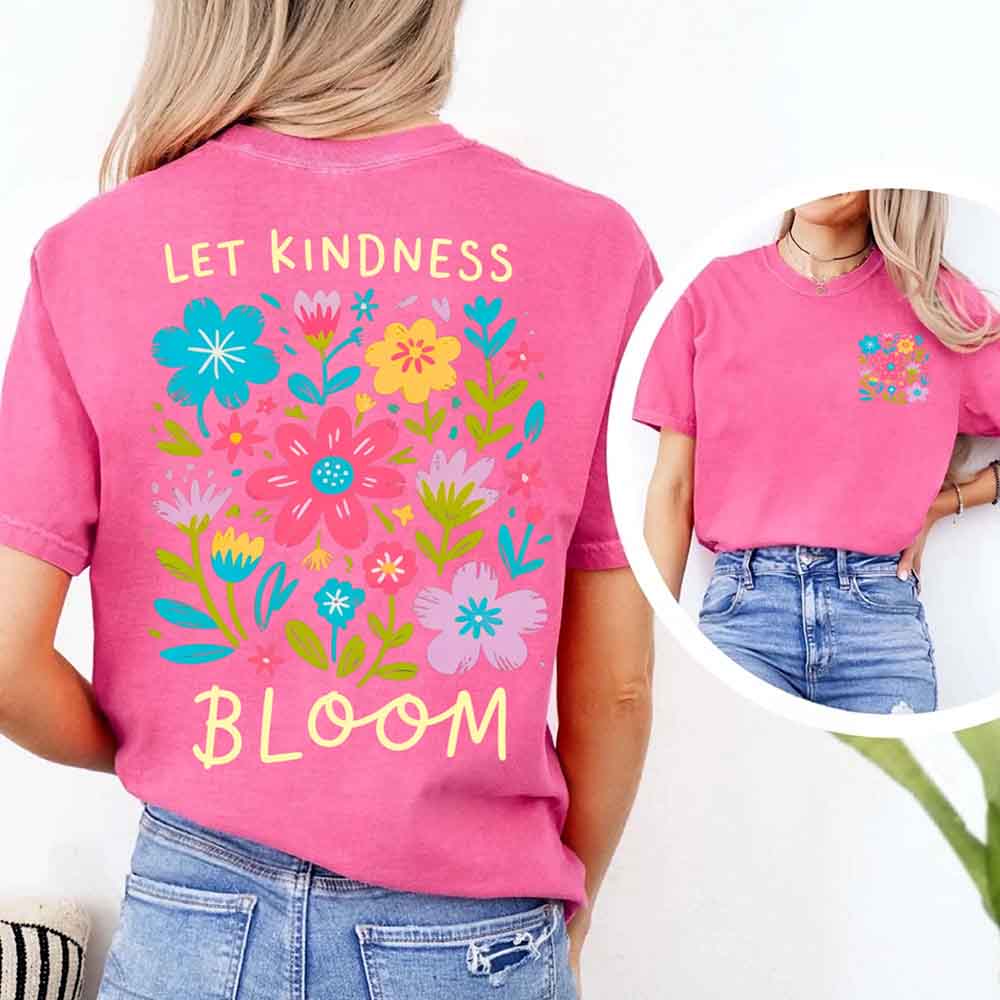 Kindness Matters Comfort Colors T-Shirt, Be Kind Positive Quote Tee