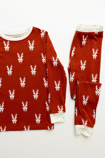 Reindeer Friends-AK Dreamers Bamboo 2PC PJ’s PRE ORDER BATCH 3
