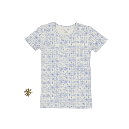 The Printed Short Sleeve Tee - Starfish
