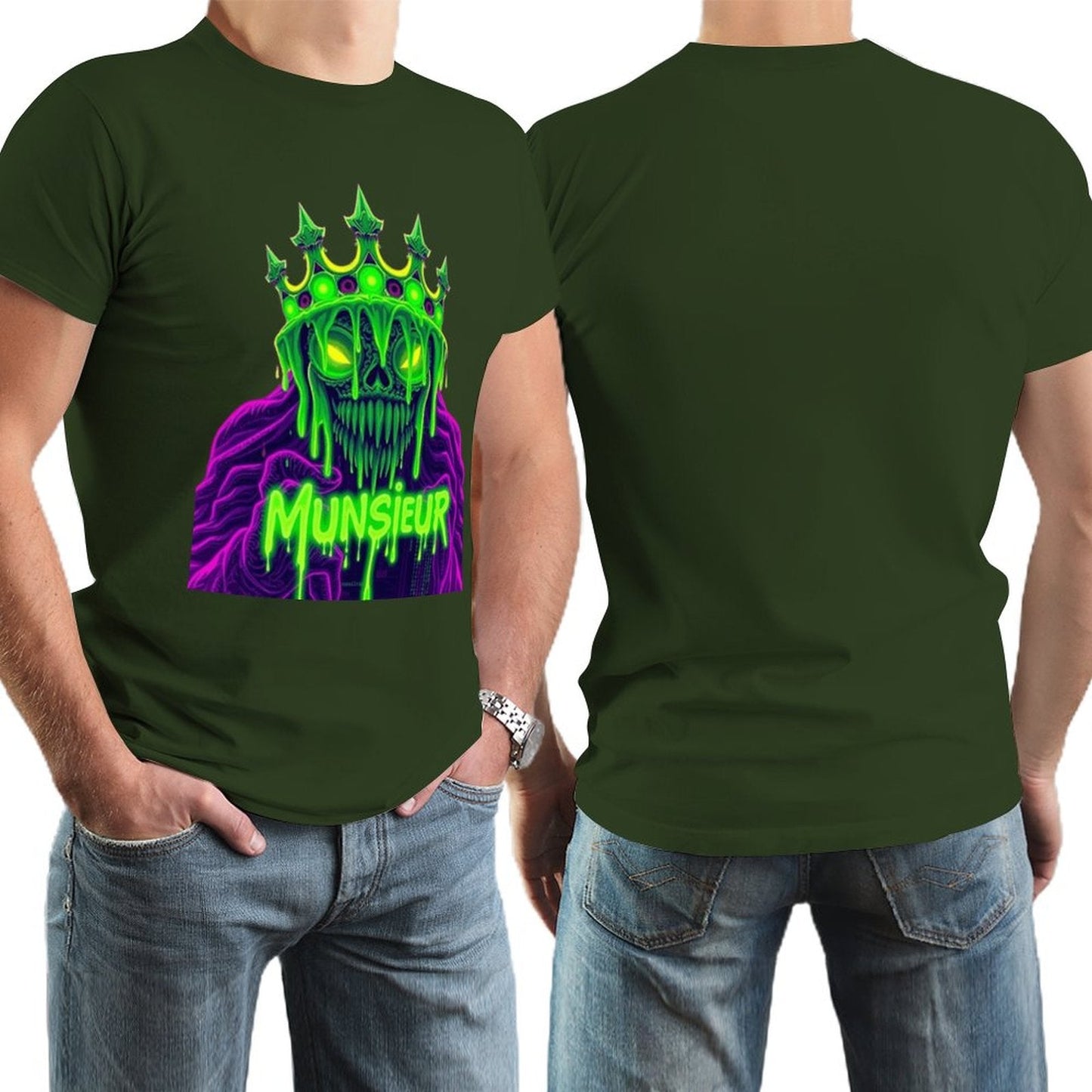 Munsieur St. Patrick's Day Collection for Men – Emerald Isle II Streetwear Tee Aaria Tees