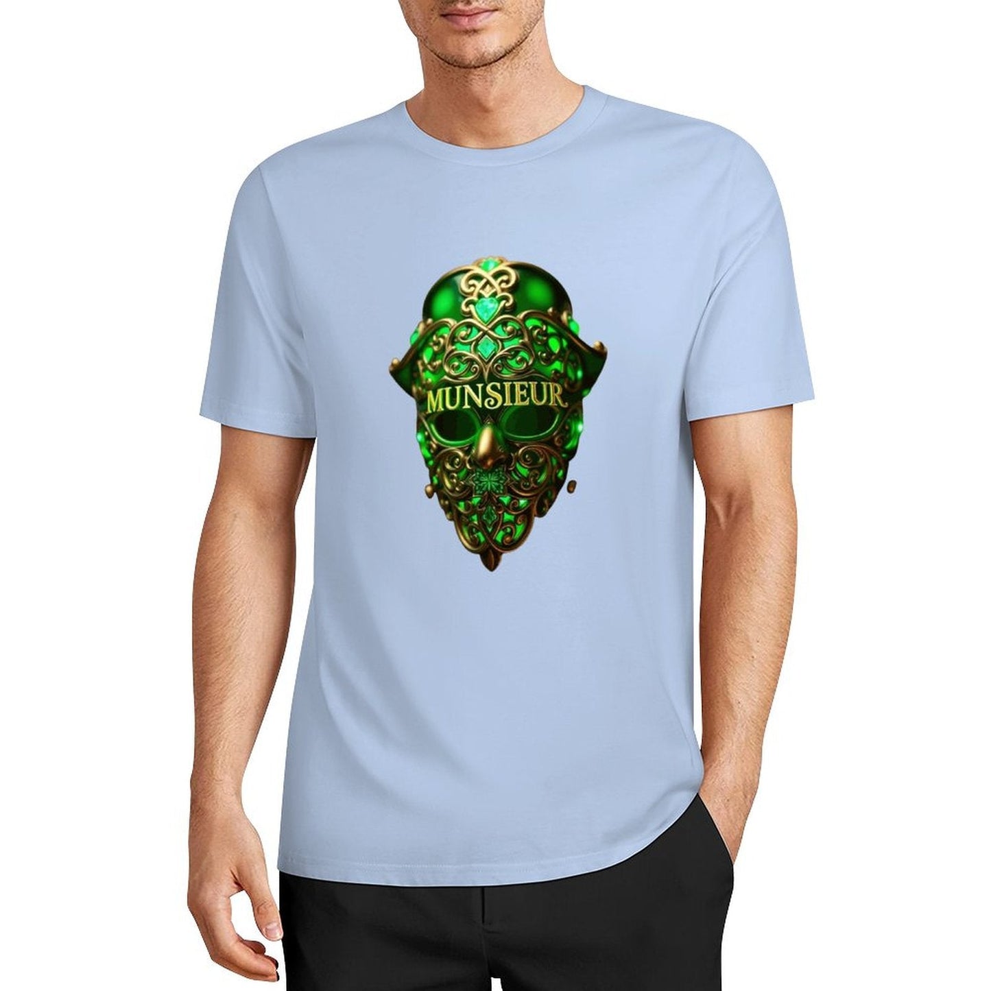 Munsieur St. Patrick's Day Collection "Skull of Clovernook" Tee for Men