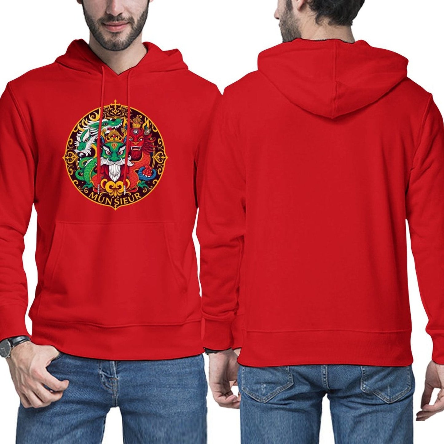 Munsieur Men's Hoodie: A Streetwear Staple for Any Wardrobe