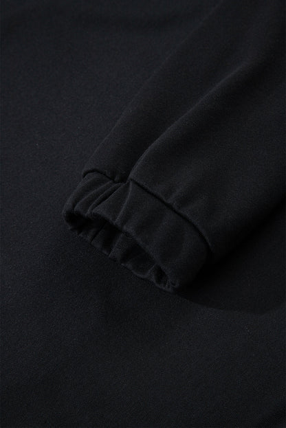 Colorblock Patchwork Pullover and Shorts Set