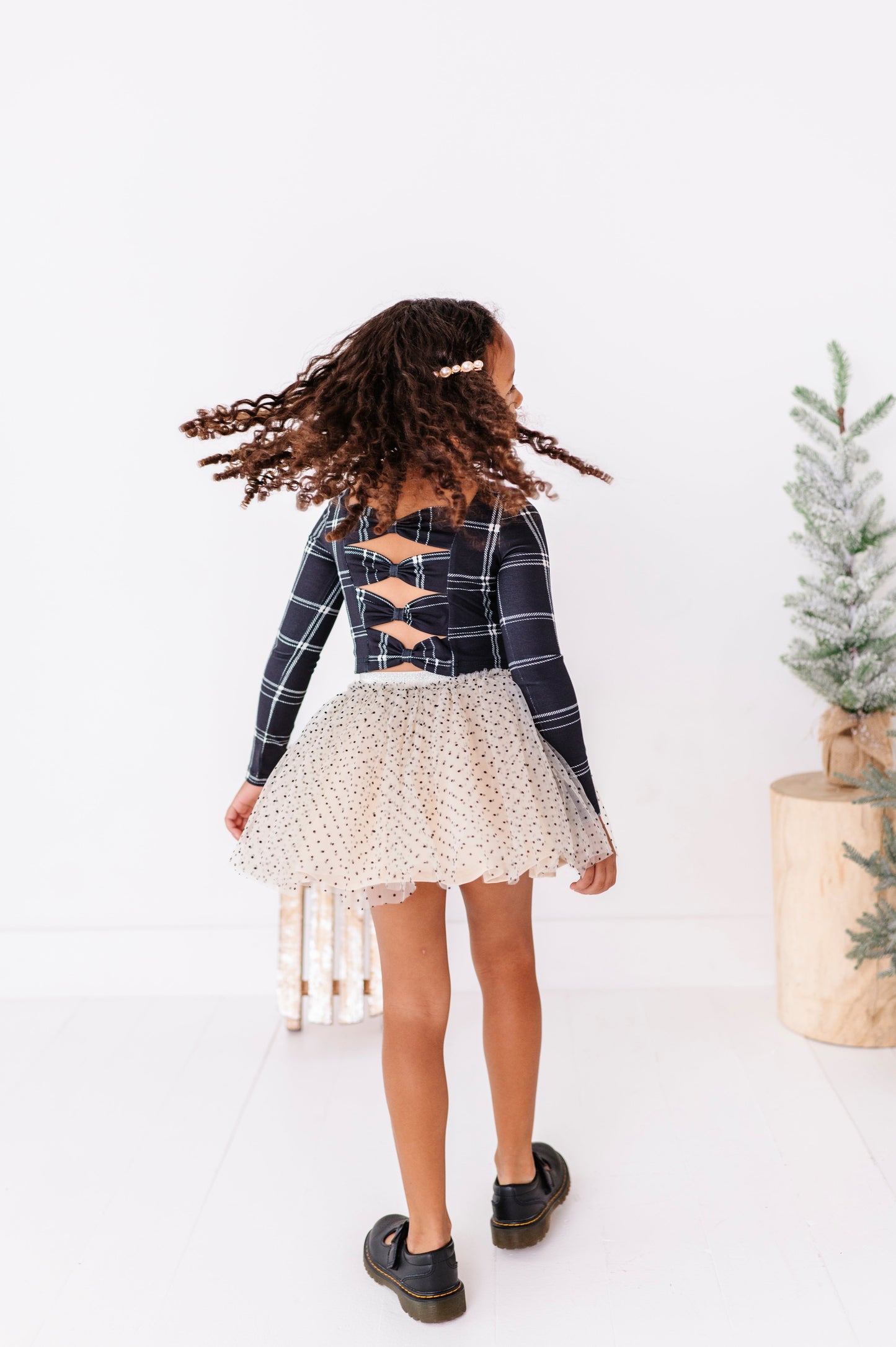 Cream + Dottie | MESH Skort