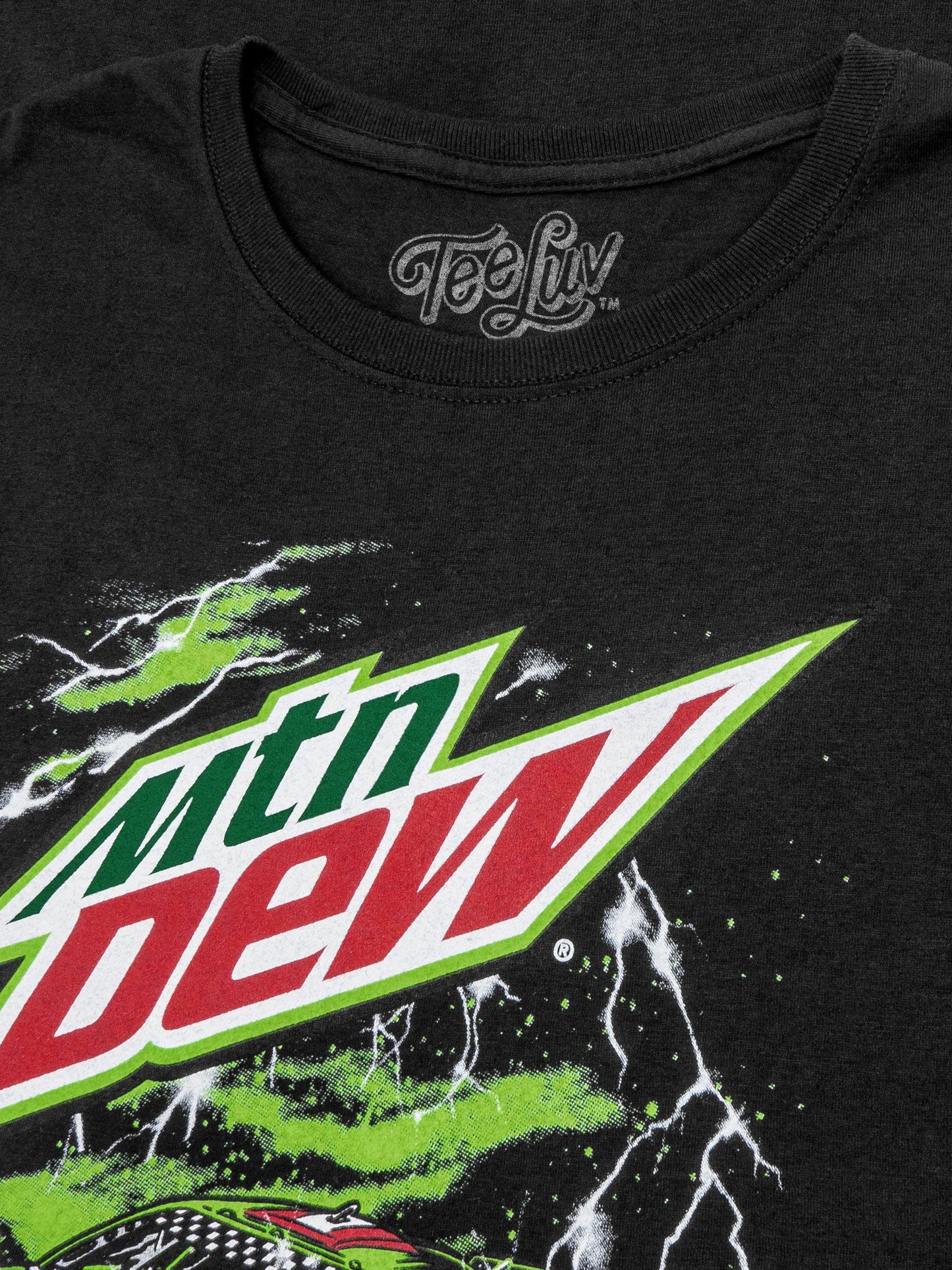 Mountain Dew Racecar T-Shirt - Black