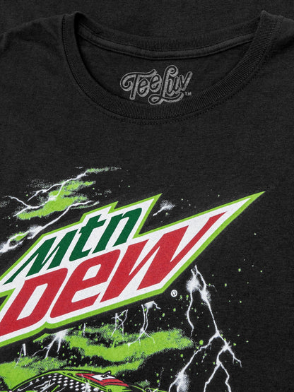 Mountain Dew Racecar T-Shirt - Black