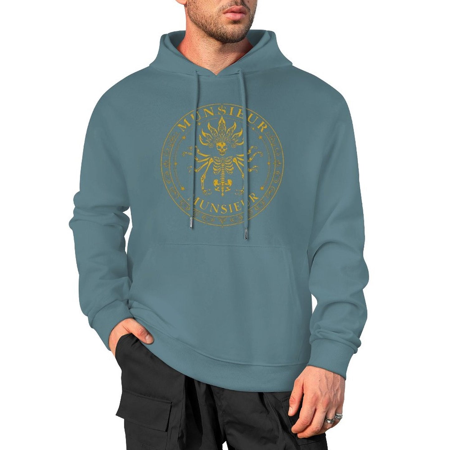 Munsieur Bone Deep: The Ultimate Skull Hoodie for Men
