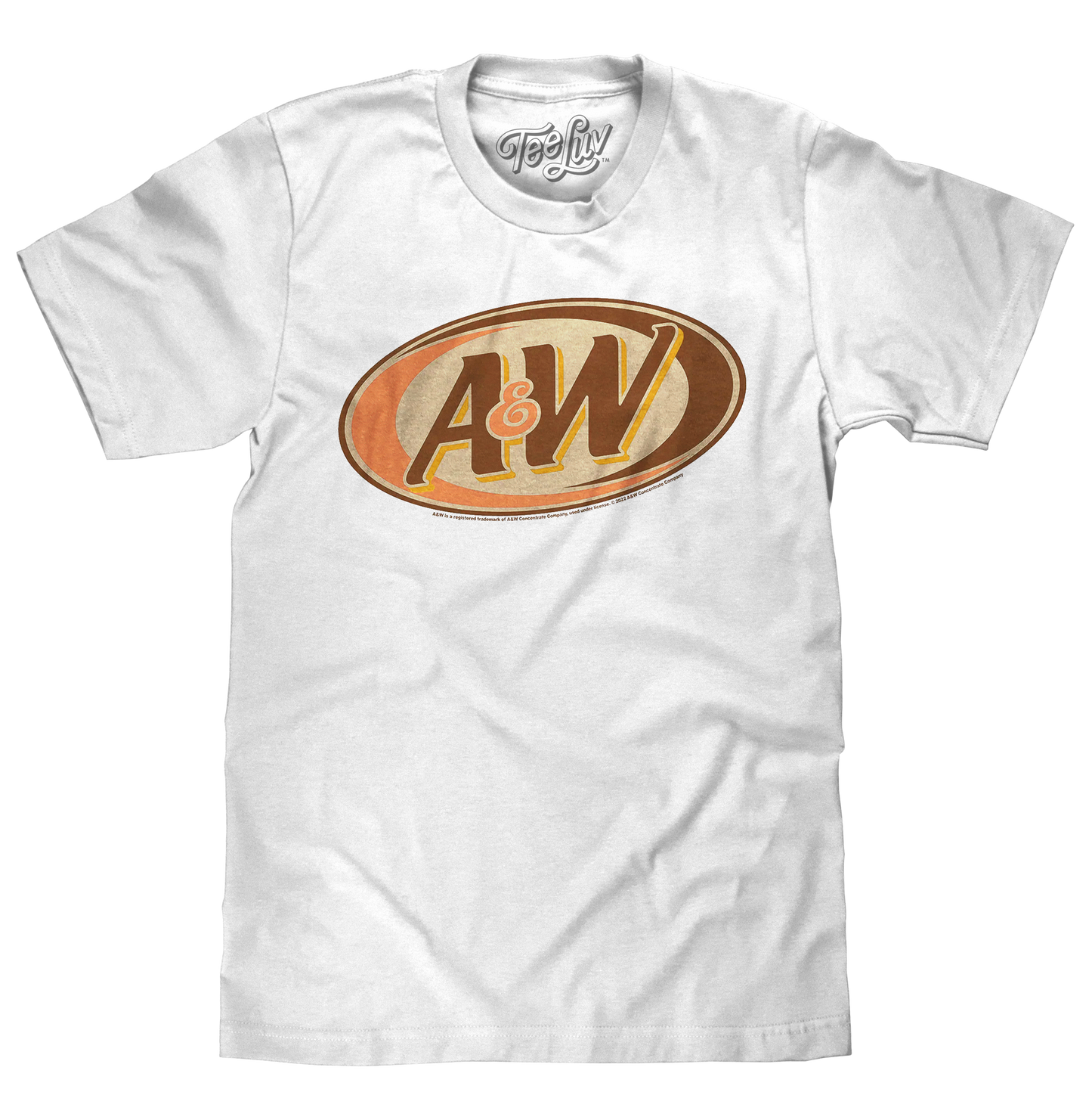Retro A&W Root Beer Logo T-Shirt - White