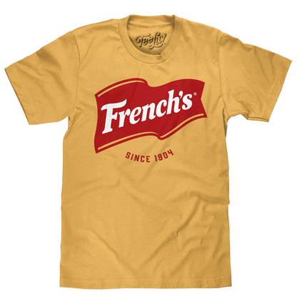 French's Mustard Since 1904 T-Shirt - Yellow