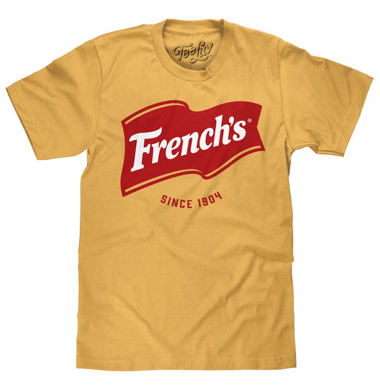 French's Mustard Since 1904 T-Shirt - Yellow