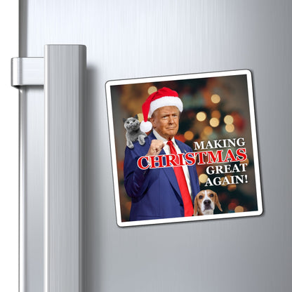 Making Christmas Great Again Magnets