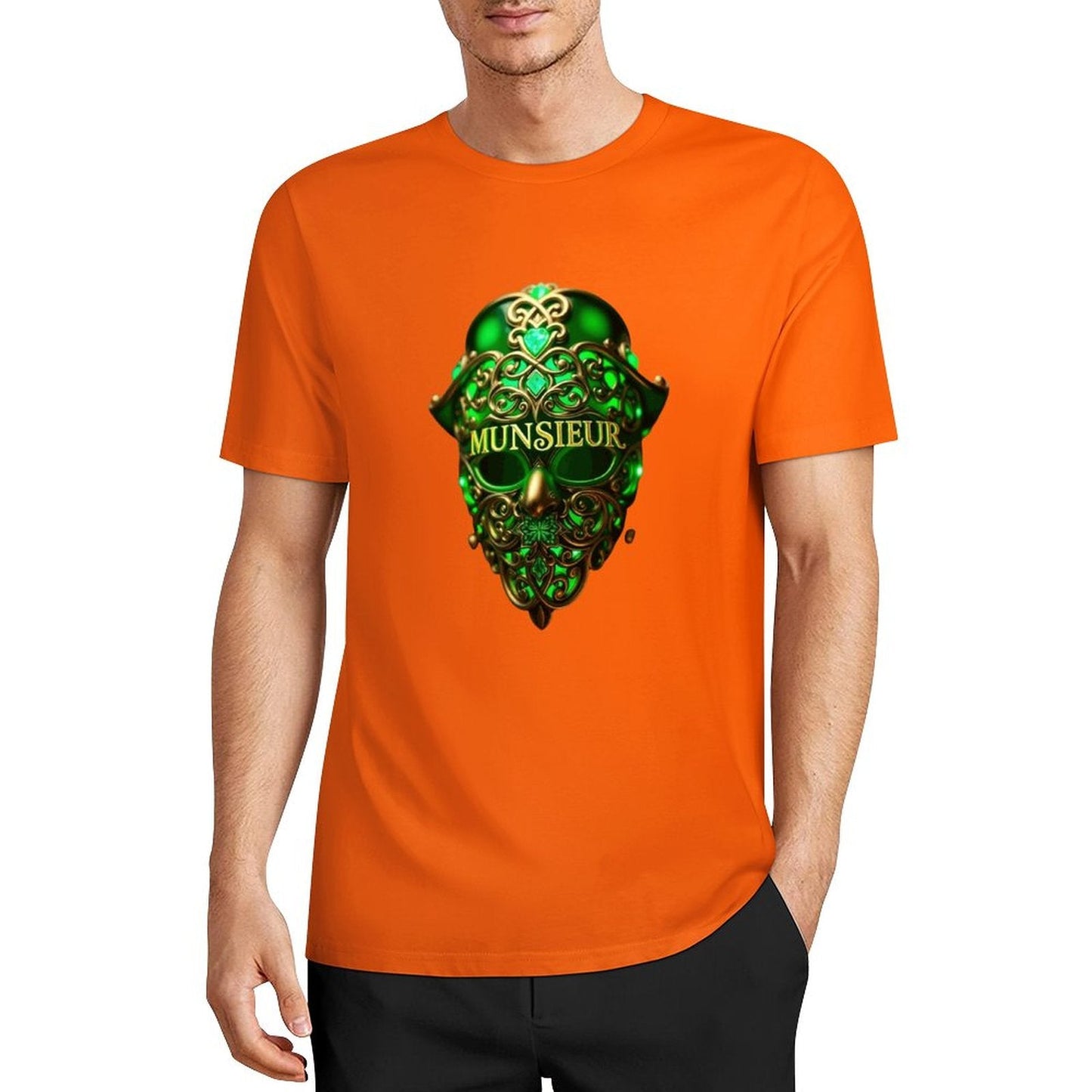 Munsieur St. Patrick's Day Collection "Skull of Clovernook" Tee for Men