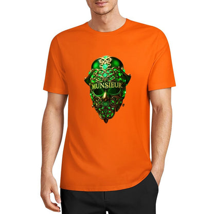 Munsieur St. Patrick's Day Collection "Skull of Clovernook" Tee for Men