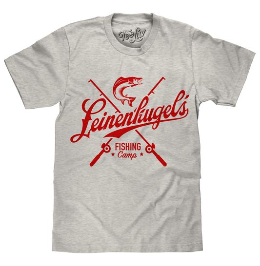 Leinenkugel's Fishing Camp Beer Logo T-Shirt - Ash Gray