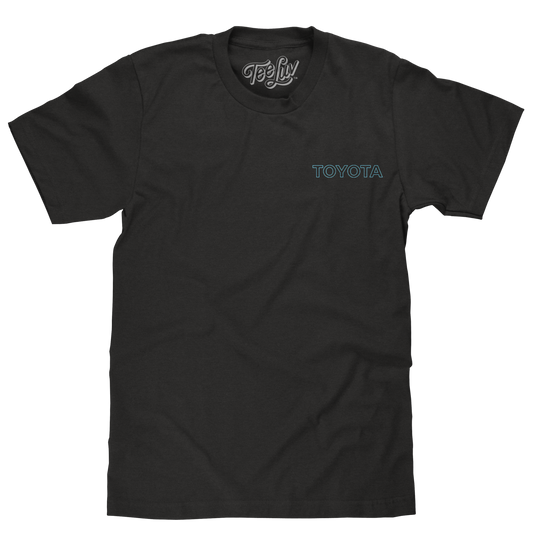 Toyota Supra Double Sided 80s Graphic T-Shirt - Black