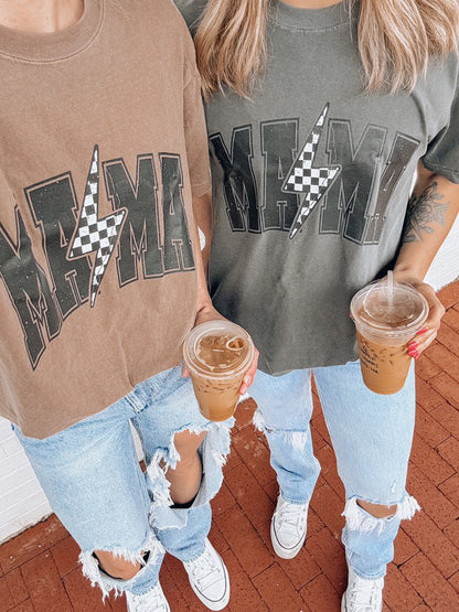 Mama Comfort Colors Graphic Tees (Lightning Condensed)