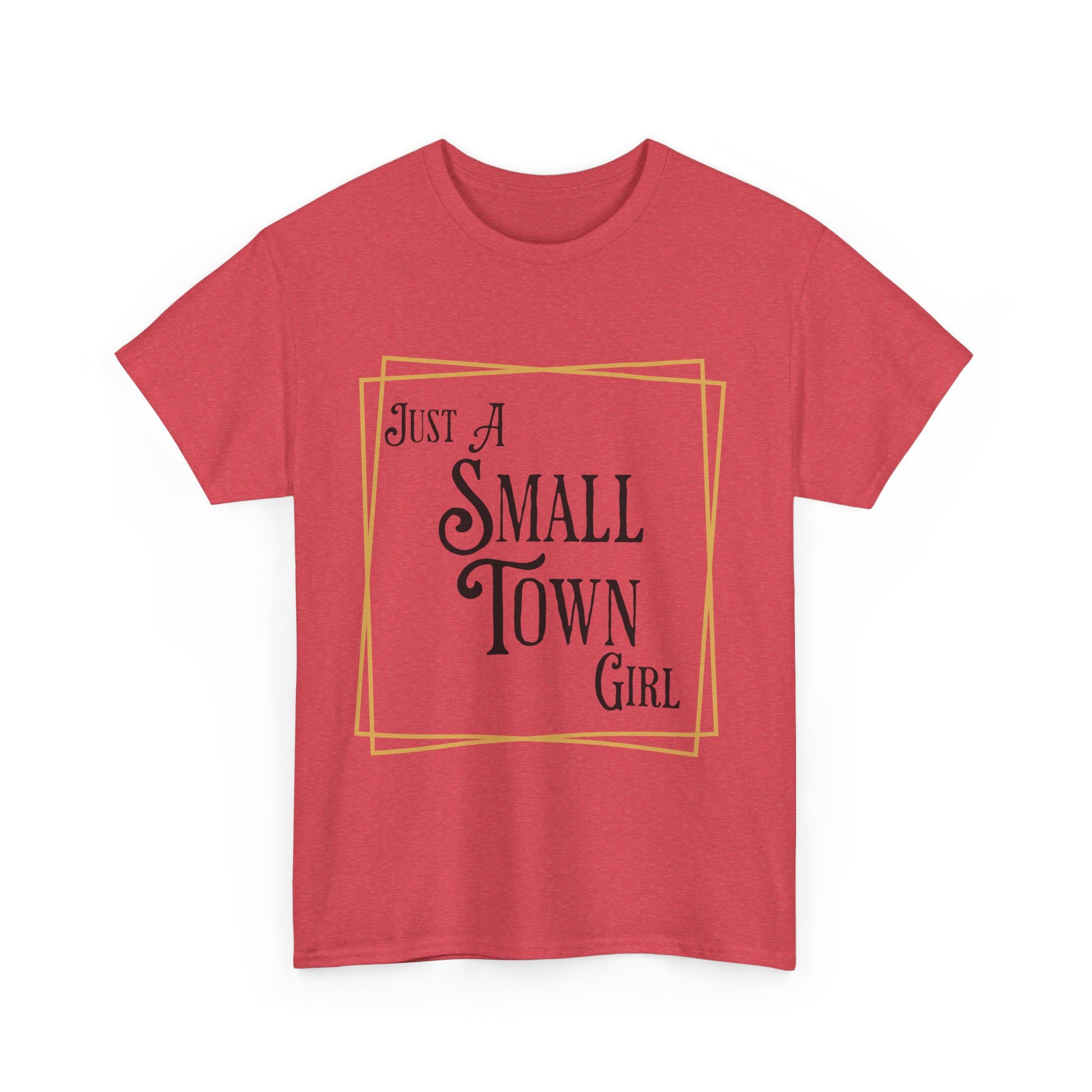 "Just a Small Town Girl" Cotton Tee - Aaria Tees