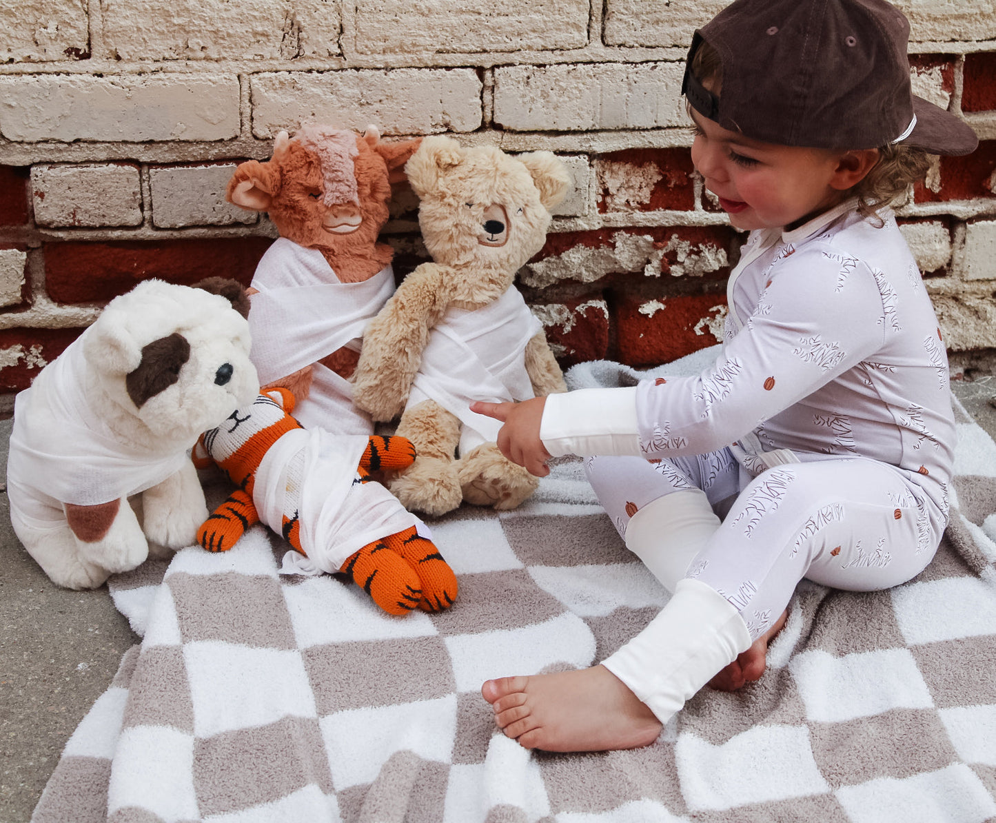 Mummy buddy’s -AK Dreamers Bamboo zipper PJ’s