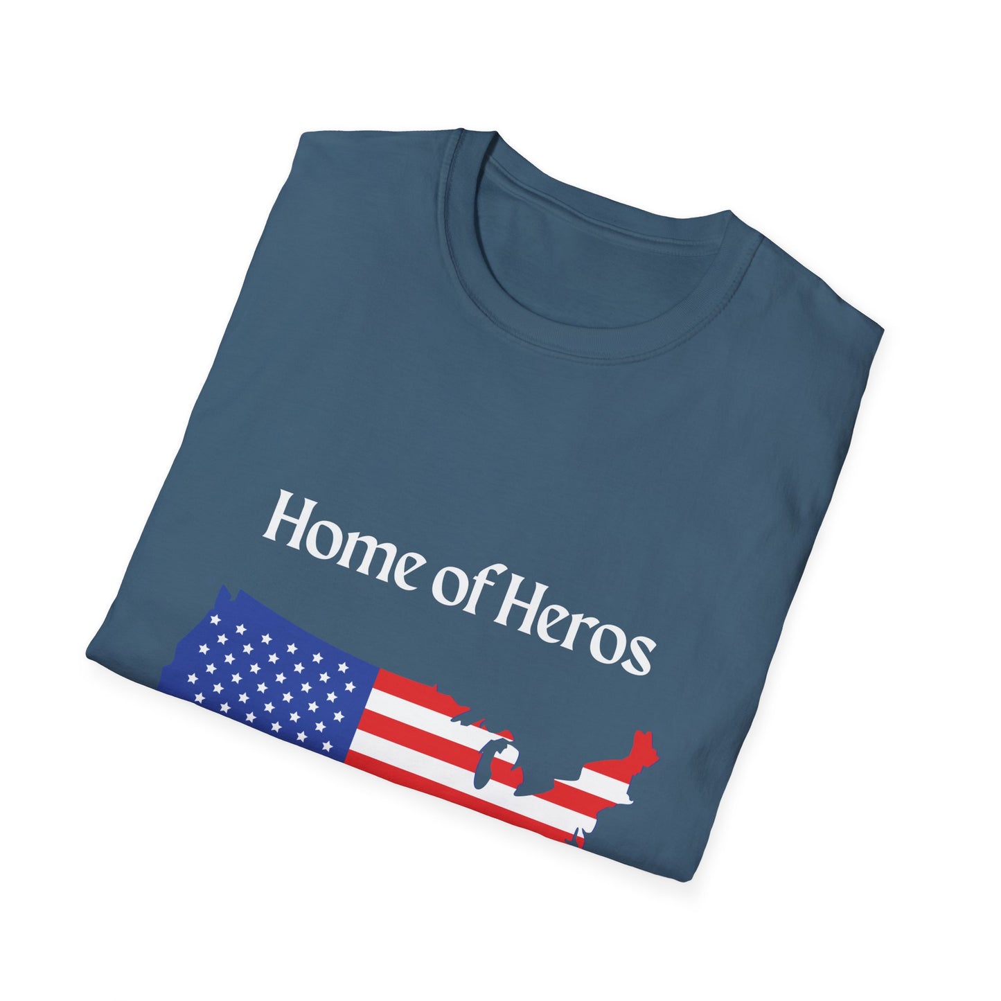 Home of Heroes American Flag T-Shirt