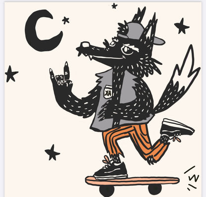 Werewolves skate-AK Dreamers Bamboo 2PC PJ’s