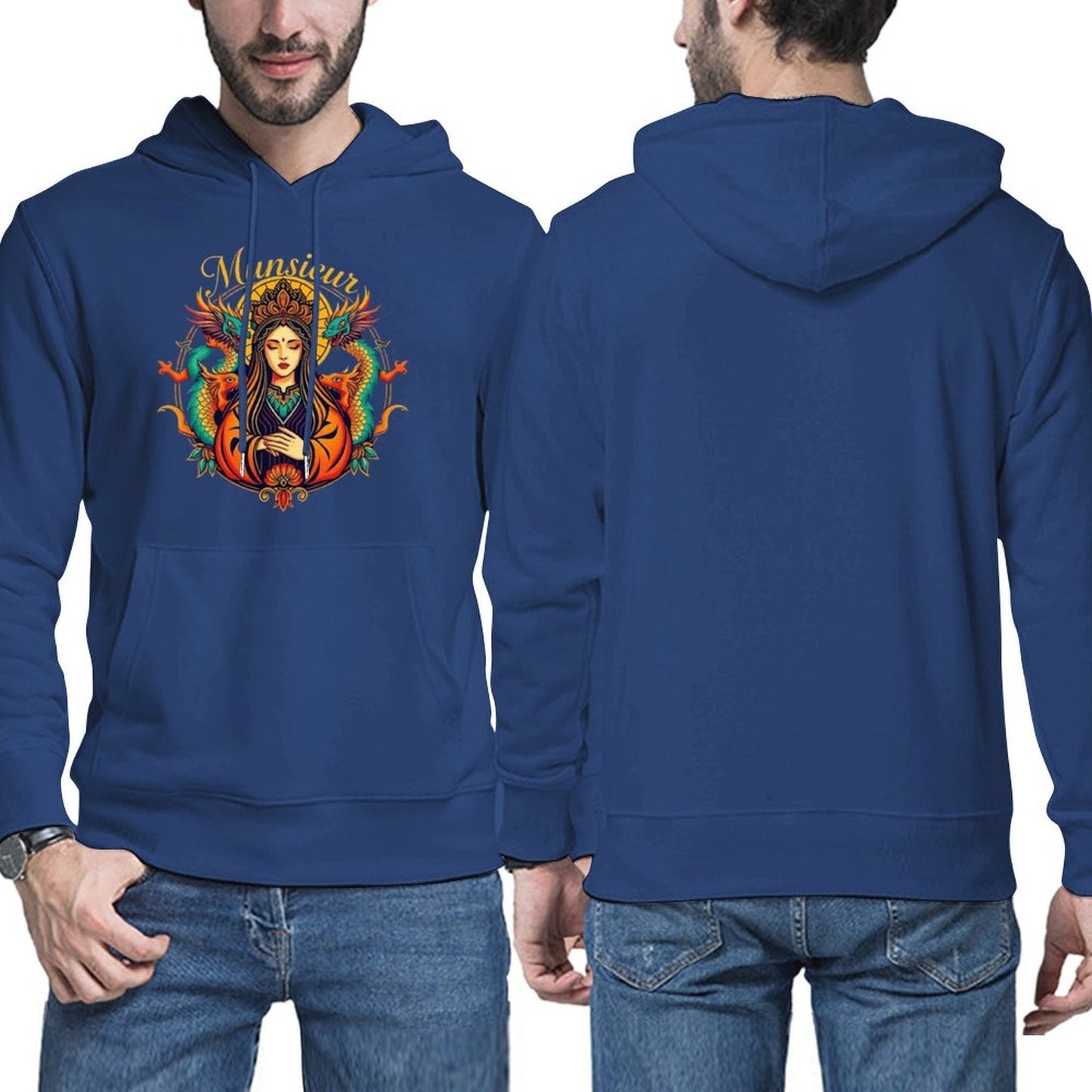 Munsieur Men's Hoodie: Sleek, Modern, and Effortlessly Cool