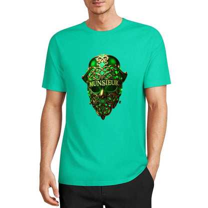Munsieur St. Patrick's Day Collection "Skull of Clovernook" Tee for Men