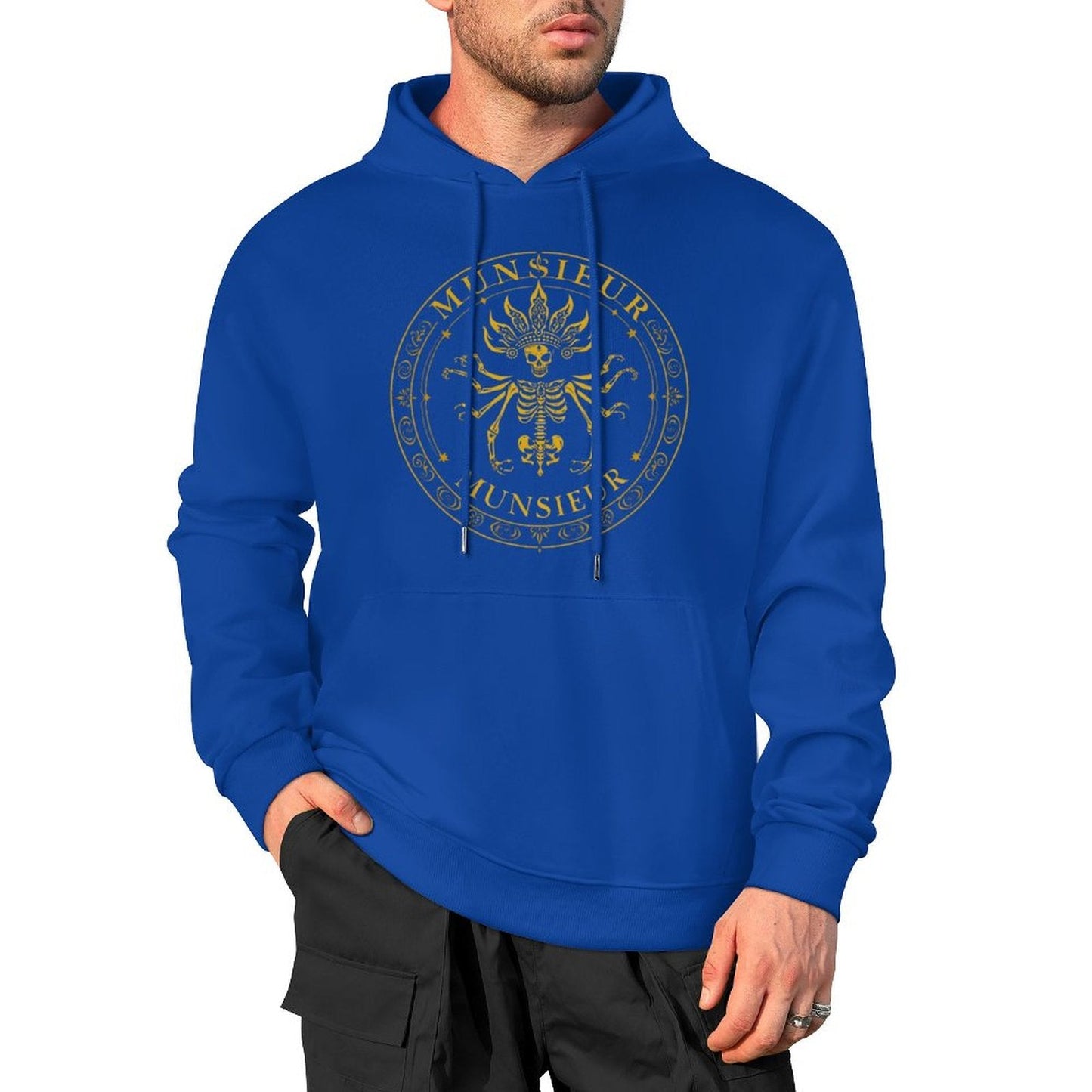 Munsieur Bone Deep: The Ultimate Skull Hoodie for Men
