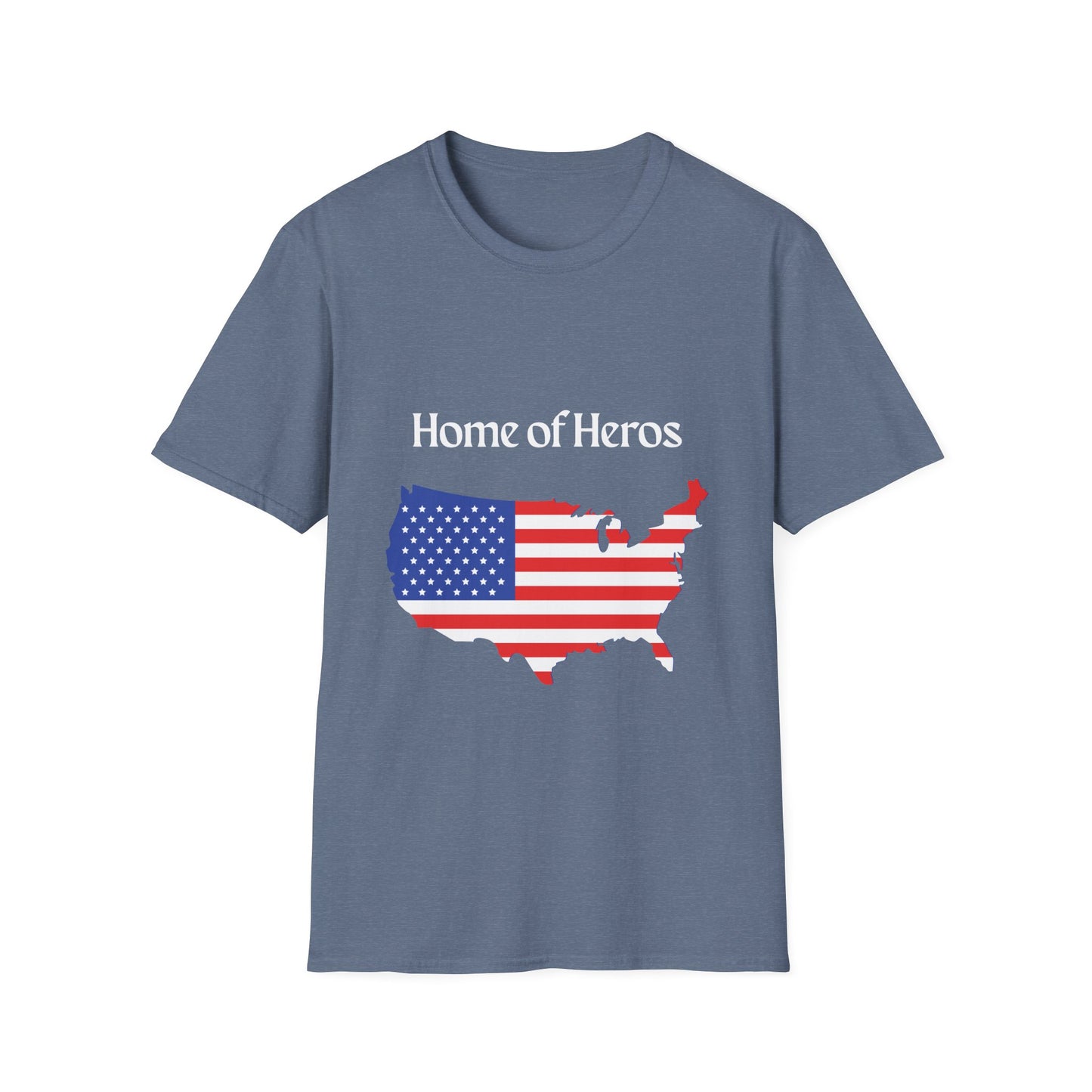 Home of Heroes American Flag T-Shirt