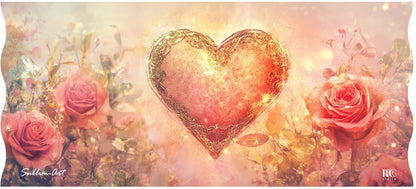SUBLIMART: LOVE.ly Bundle "Enchanting Pink Heart" (Set of 1 Candle + 2 Mugs)