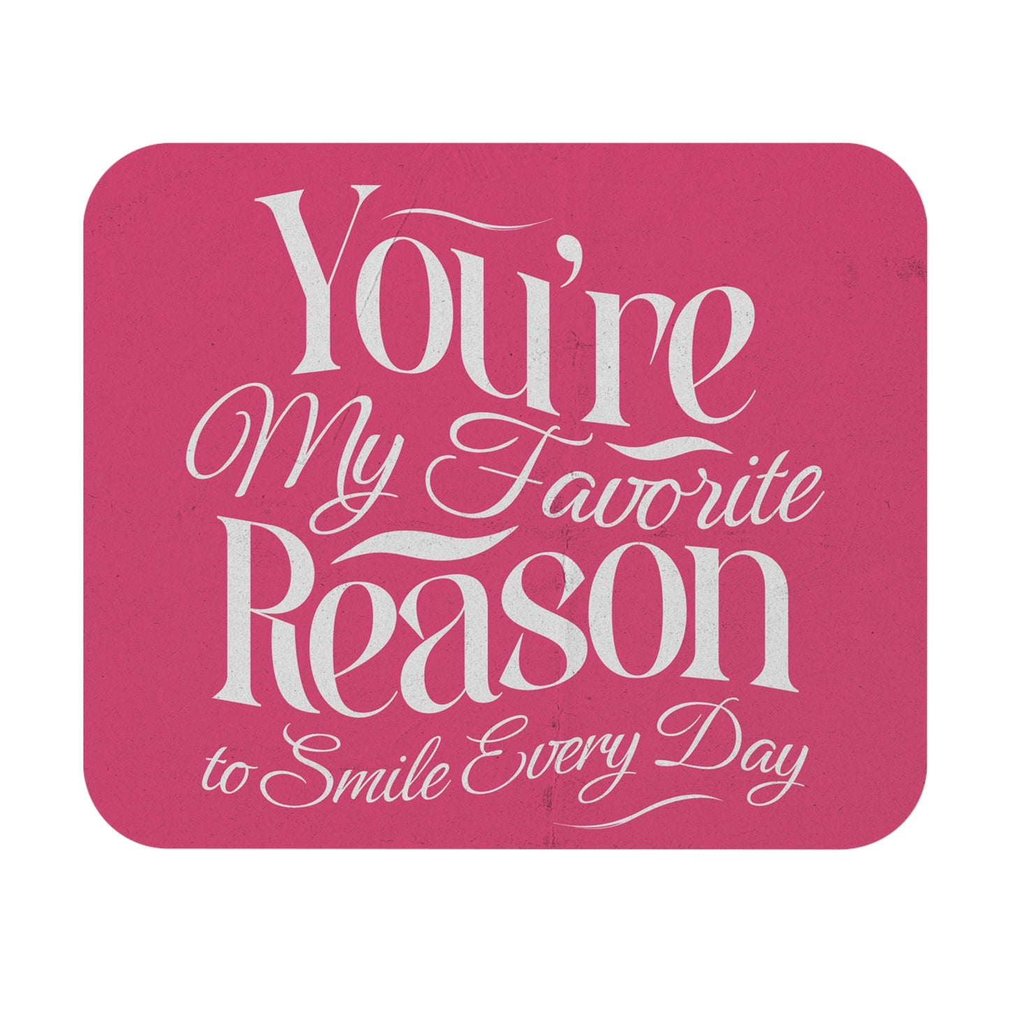Romantic Quote Mouse Pad, Love Saying Office Desk Decor, Gift for Her, Rectangle Mousepad, Personalized Computer Accessories, Valentine's Aaria Tees