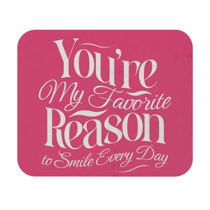 Romantic Quote Mouse Pad, Love Saying Office Desk Decor, Gift for Her, Rectangle Mousepad, Personalized Computer Accessories, Valentine's