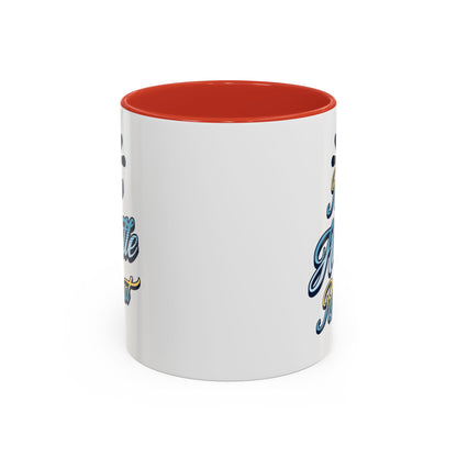 Rise Hustle Repeat Accent Coffee Mug – Inspiring Motivational Drinkware Mug