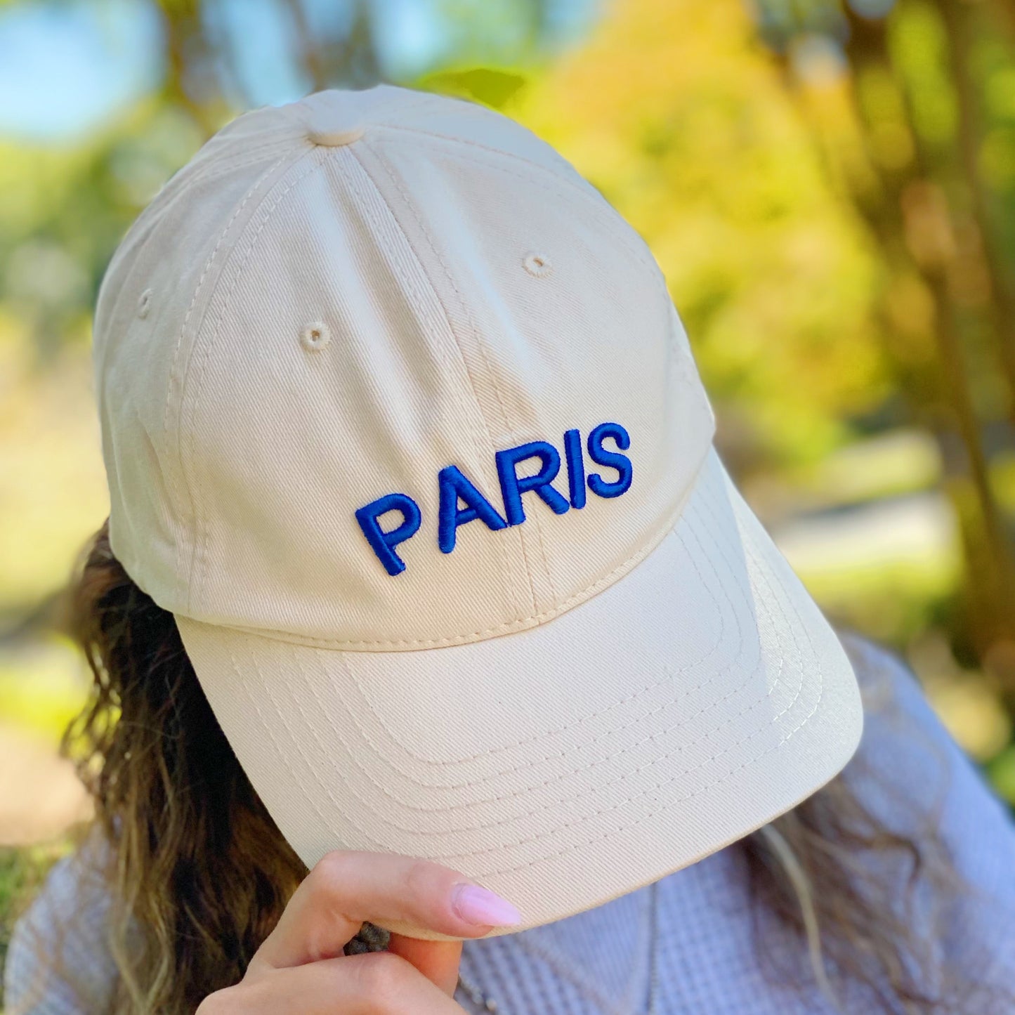 Favorite Word Cotton Ball Cap - Aaria Tees