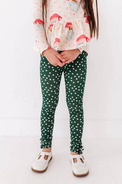 Evergreen Dottie | SLIM LEGGINGS