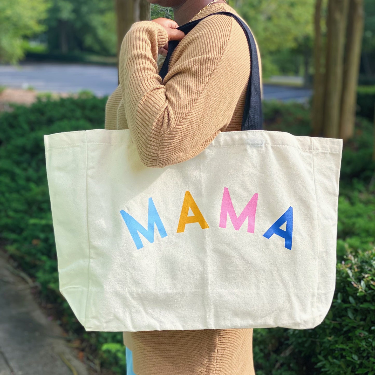 Mama Canvas Tote - Aaria Tees