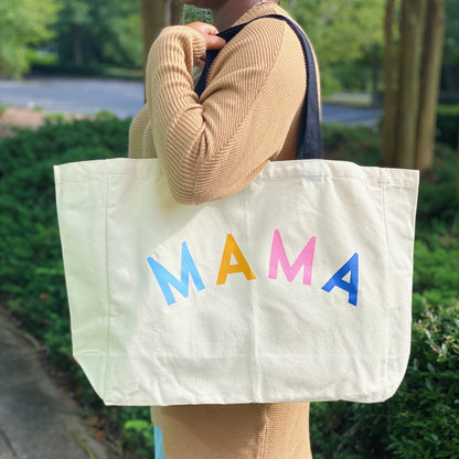 Mama Canvas Tote - Aaria Tees