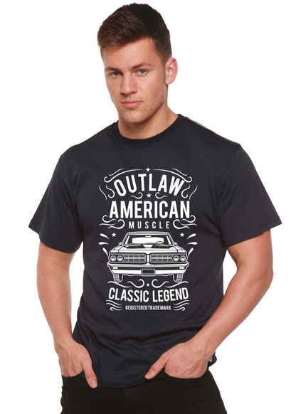 Outlaw American Muscle Spun Bamboo® Men's Bamboo Viscose/Organic Cotton Short Sleeve Graphic T-Shirt