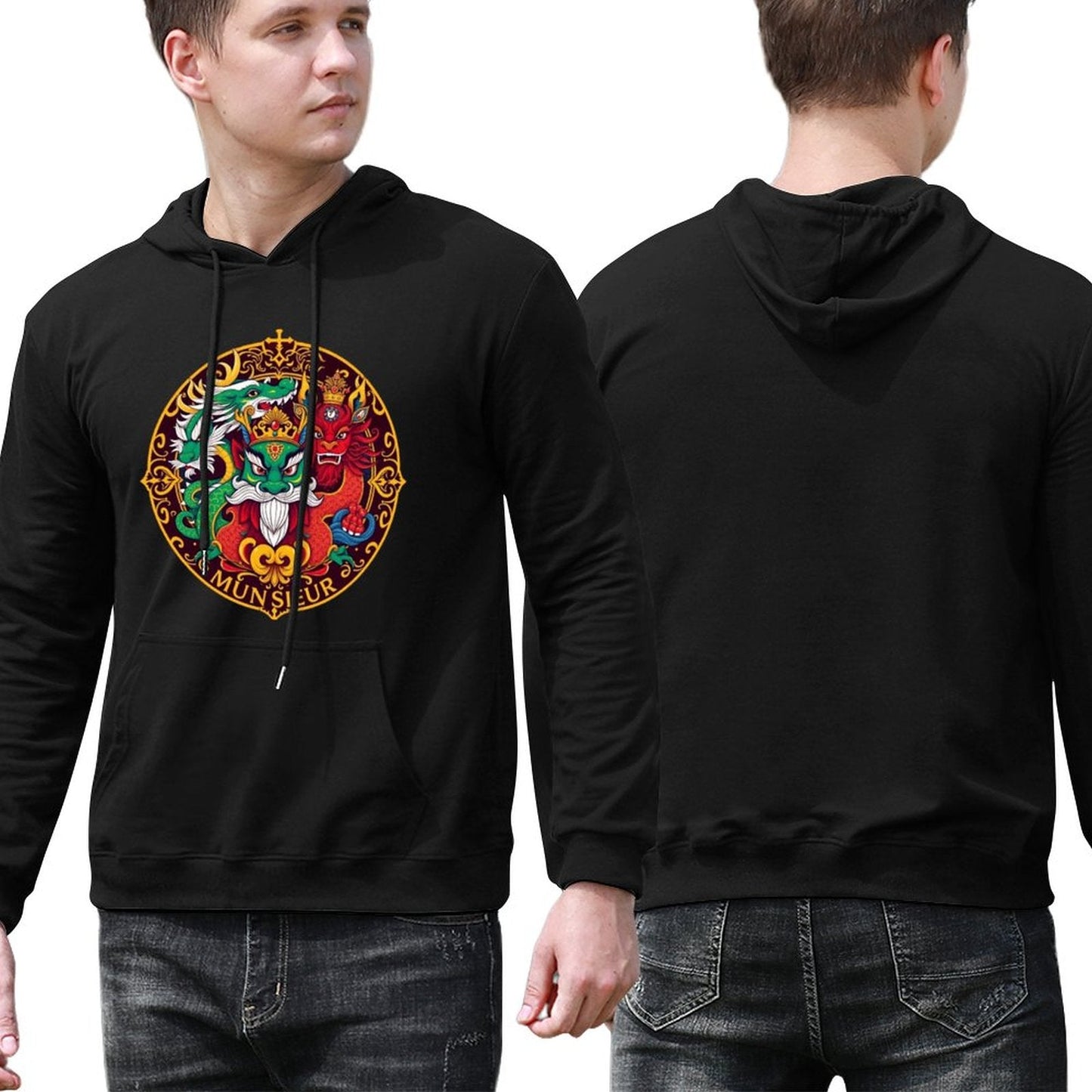 Munsieur Men's Hoodie: A Streetwear Staple for Any Wardrobe