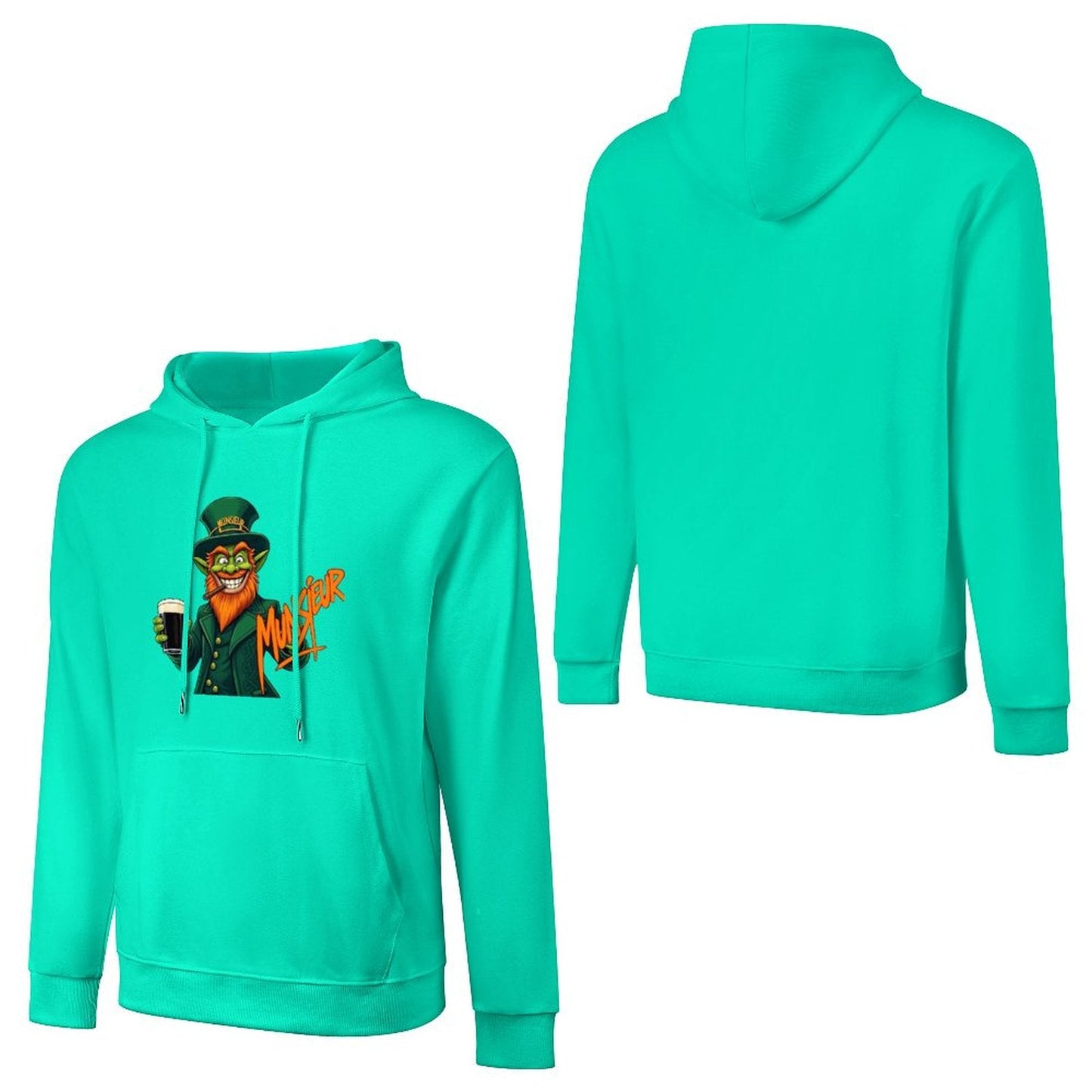 Munsieur St. Patrick's Day Collection for Men – The Leprechaun Hustler Hoodie